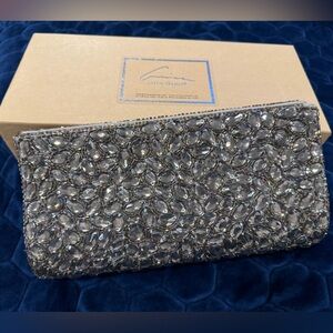 RARE Vintage Aviva Stanoff Jeweled Clutch